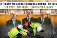 Top 10 Construction Accident Law Firms in New York for Complex Cases